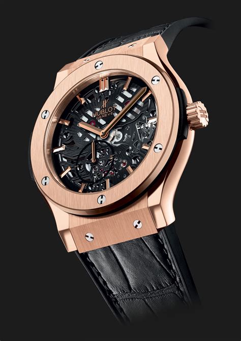 hublot classic fusion extra thin skeleton 42mm|Hublot classic fusion price.